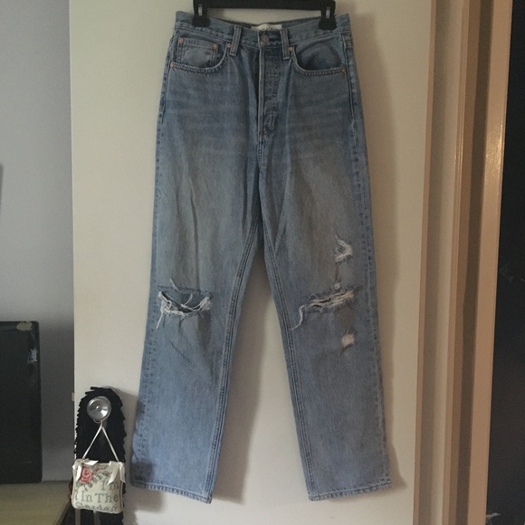 DENIM FORUM Aritzia The Joni / Bonet High Rise Loose Jean 26 - Picture 2 of 5
